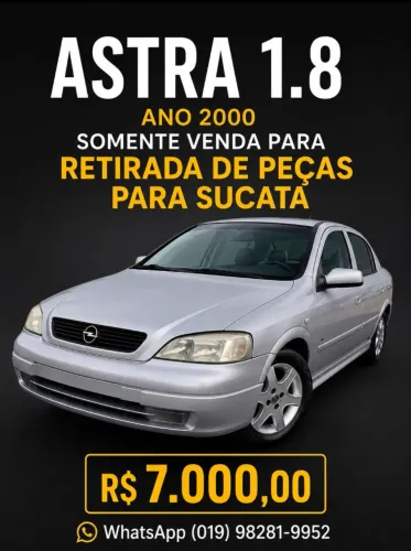 Astra 2000 1.8 gasolina