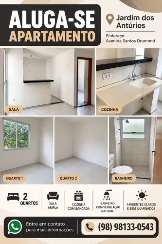 Aluga se apartamento em ótima localização