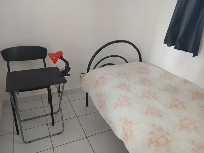 Quarto mobiliado no bairro do Paraiso