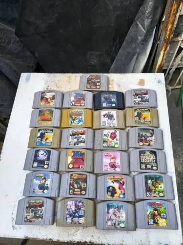 Cartuchos originais Nintendo 64 