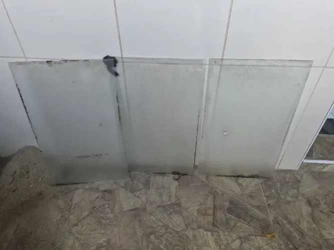 3 vidros para multiuso 60cm x 37cm