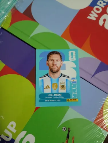 Figurinha copa 2026 Lionel Messi