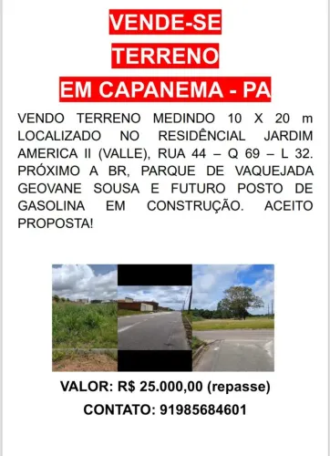 Terreno em Capanema