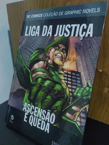 Liga da Justiça Ascenção e Queda - Gibi/HQ coleção Eaglemoss 
