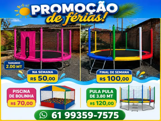 Aluguel brinquedos 