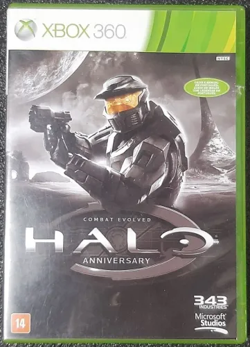 Halo combat evolved Anniversary xbox 360 semi-novo