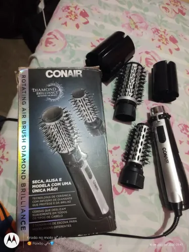 Escova Secadora Rotativa Diamond Rotating Conair
