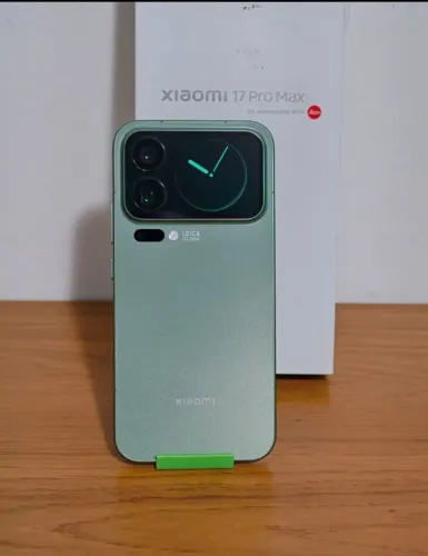 Xiaomi 17 Pro Max verde 512GB completo com Rom global