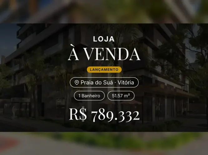 Loja no Solara Residencial: seu negócio em Praia do Suá