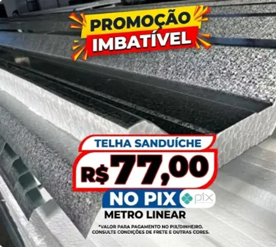 TELHA SANDUICHE OFERTA