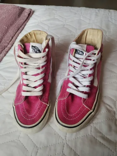 Tênis vans rosa original 