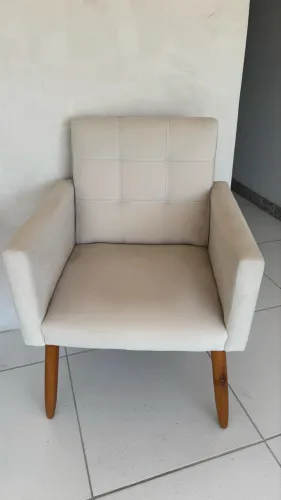 Poltronas de recepção, clínica, sala de estar