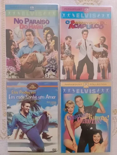 DVDs ORIGINAIS - ELVIS (FILMES E SHOWS)