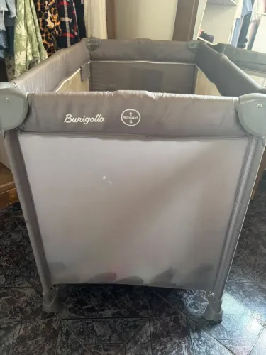 Berço Portátil e Cercado Burigotto Relax + Colchão Incluso!