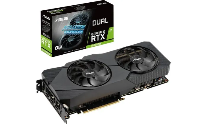 Placa de Vídeo RTX 2070 Super 8GB ASUS Dual - Impecável (Roda Tudo)