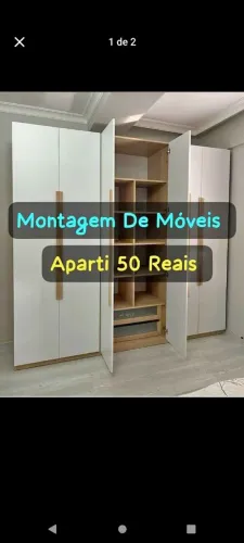Instalações de móveis, Tvs, Cortinas etc