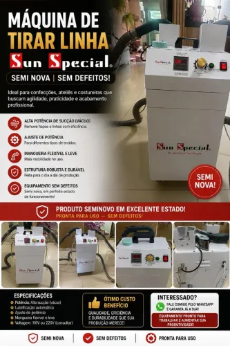 Máquina de tirar linha Sun Special
