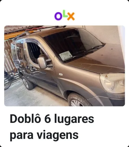 Faco viagens com Doblo.
