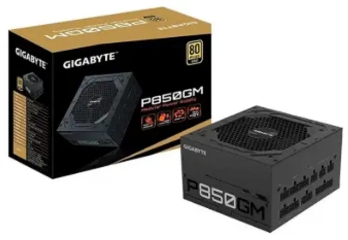 Fonte Gamer Gigabyte 850w Gpp850gm 80 Plus Gold Full Modular