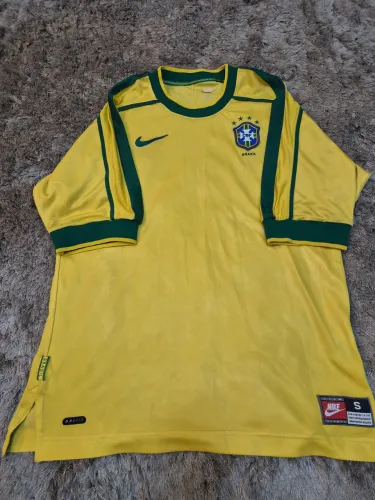 Camisa Oficial Seleção Brasil Copa 1998 - ORIGINAL NIKE