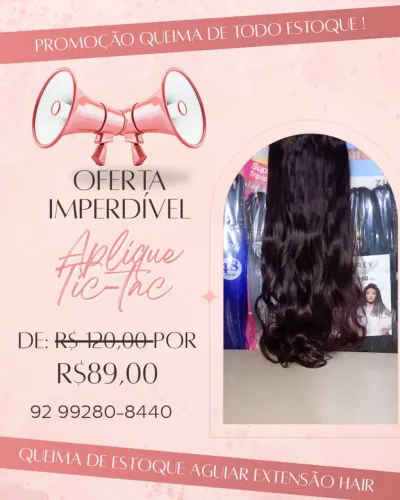 Promoção de Apliques Variedades em Cores 
