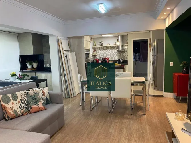 Apartamento com 3 dormitórios à venda, 107 m² por R$ 1.048.000,00 - Vila Homero Thon - San