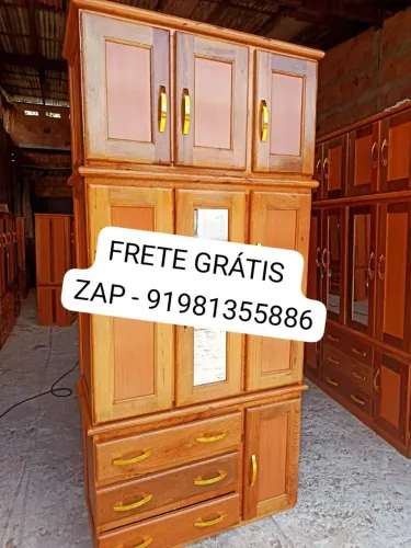 GUARDA - ROUPA DE SOLTEIRO PROMOÇÃO FRETE GRÁTIS!