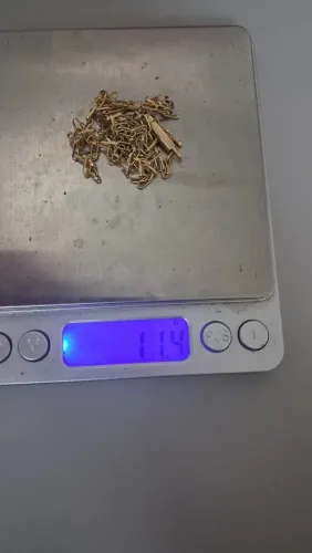 Cordao de ouro Maciço 18k