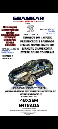 Peugeot 307 Soleil/ Presence 1.6/1.6 Flex 16V 5P 2011