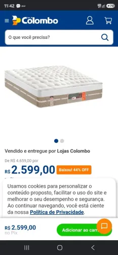 Colchão castor