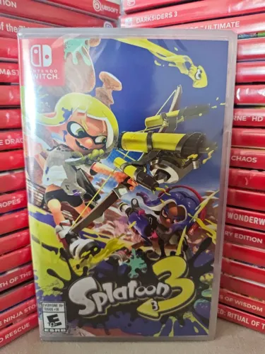 Jogo Nintendo Switch Splatoon 3 Mídia Física Novo 