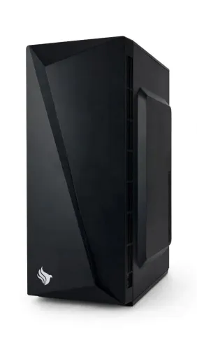 Gabinete pichau Mid tower preto vidro temperado 