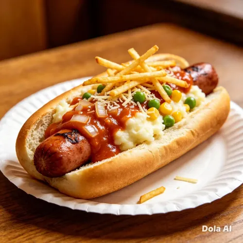 Cachorro quente da casa