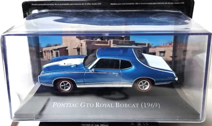 Miniatura Pontiac GTO Royal Bobcat 1969 1:43 Altaya Ed 48