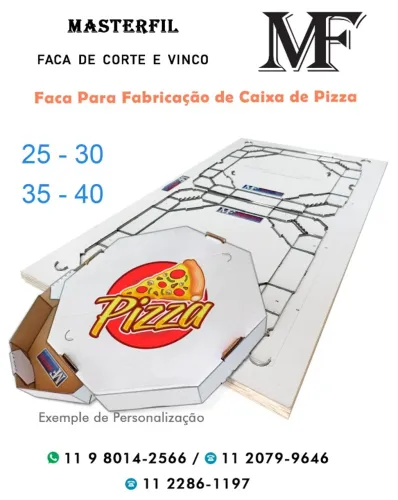 Vaga para desenhista de facas para corte e vinco