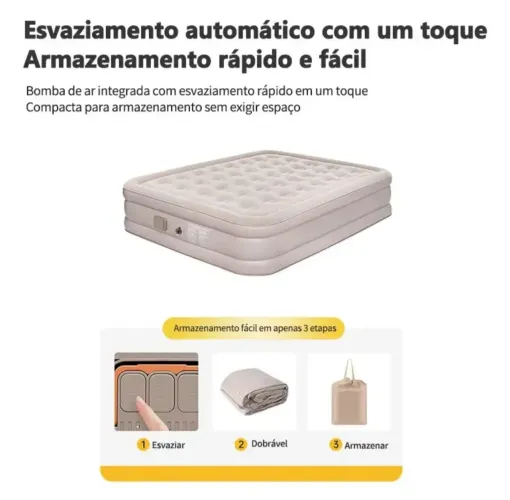 Colchão inflável casal