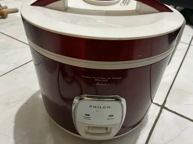 Panela de Arroz Elétrica Philco Retrô PPA10VI