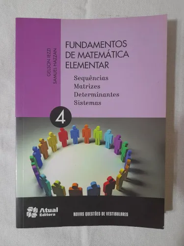 Livro - Fundamentos de Matemática Elementar - vol IV. - HAZZAN, IEZZI