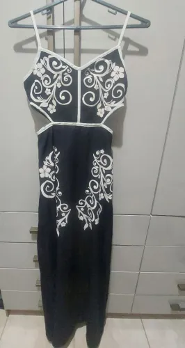 Vestido Longo Preto