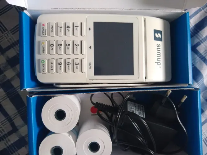 Maquininha de cartão sumup
