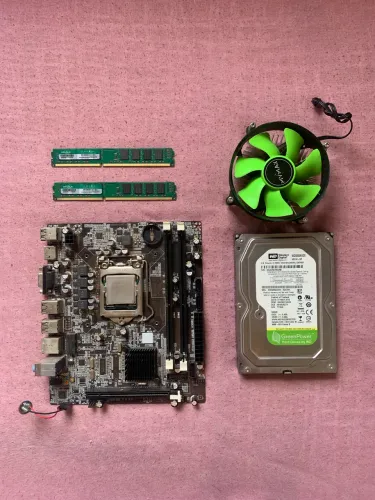 Kit Completo H55M i5 650 8GB RAM HD 500GB Funcionando