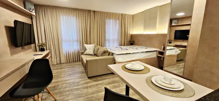 Apartamento Mobiliado para aluguel - Batel - Curitiba - PR