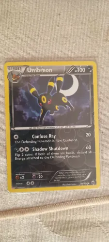 Umbreon Pokémon tcg 61/108