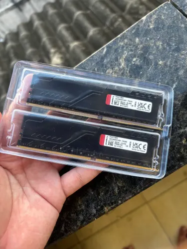 Memória RAM DDR4 HyperX Fury 16GB RAM (2x8gb) 3200mhz (EXCELENTE ESTADO)