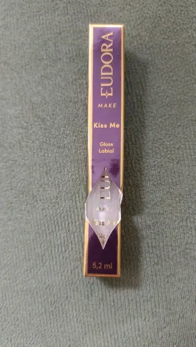 Gloss Labial Líquido Incolor Eudora Make Kiss Me 5,2ml
