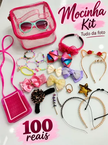 Kit belezinha de criança.lacinhos