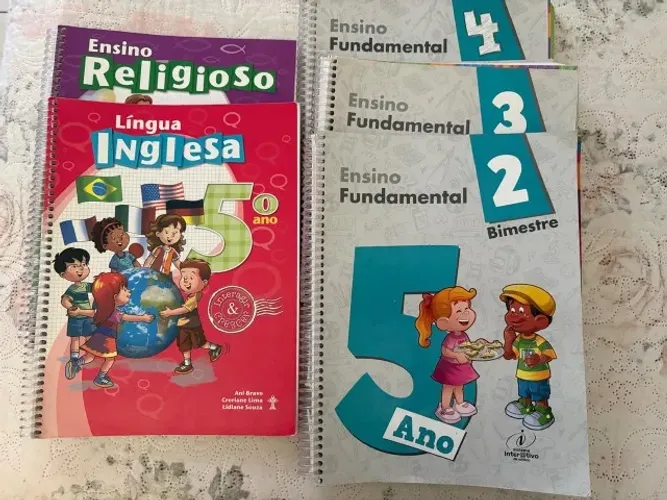 Livros Colégio Adventista 5º ano