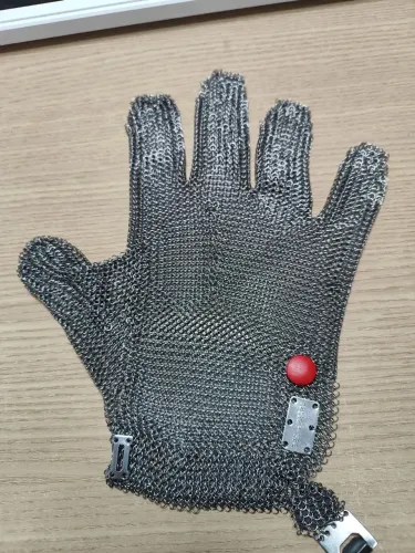 Luva de malha de aço Inox, para açougueiro