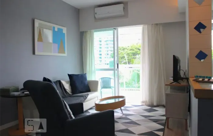 Apartamento Mobiliado na Barra da Tijuca Pronto para Morar!
