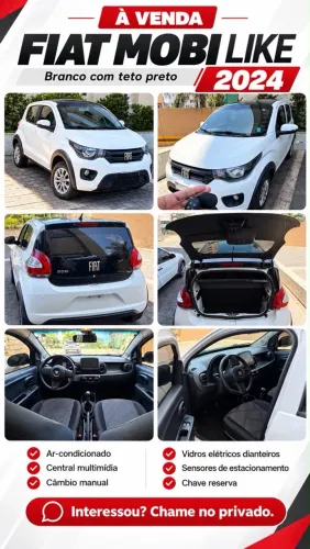 Fiat Mobi Like 1.0 Fire Flex 5P. 2024